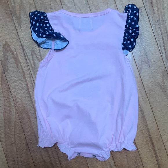 Smocked By Chic romper, size 2T. Perfect for patriotic holidays! Never worn! - Picture 2 of 2